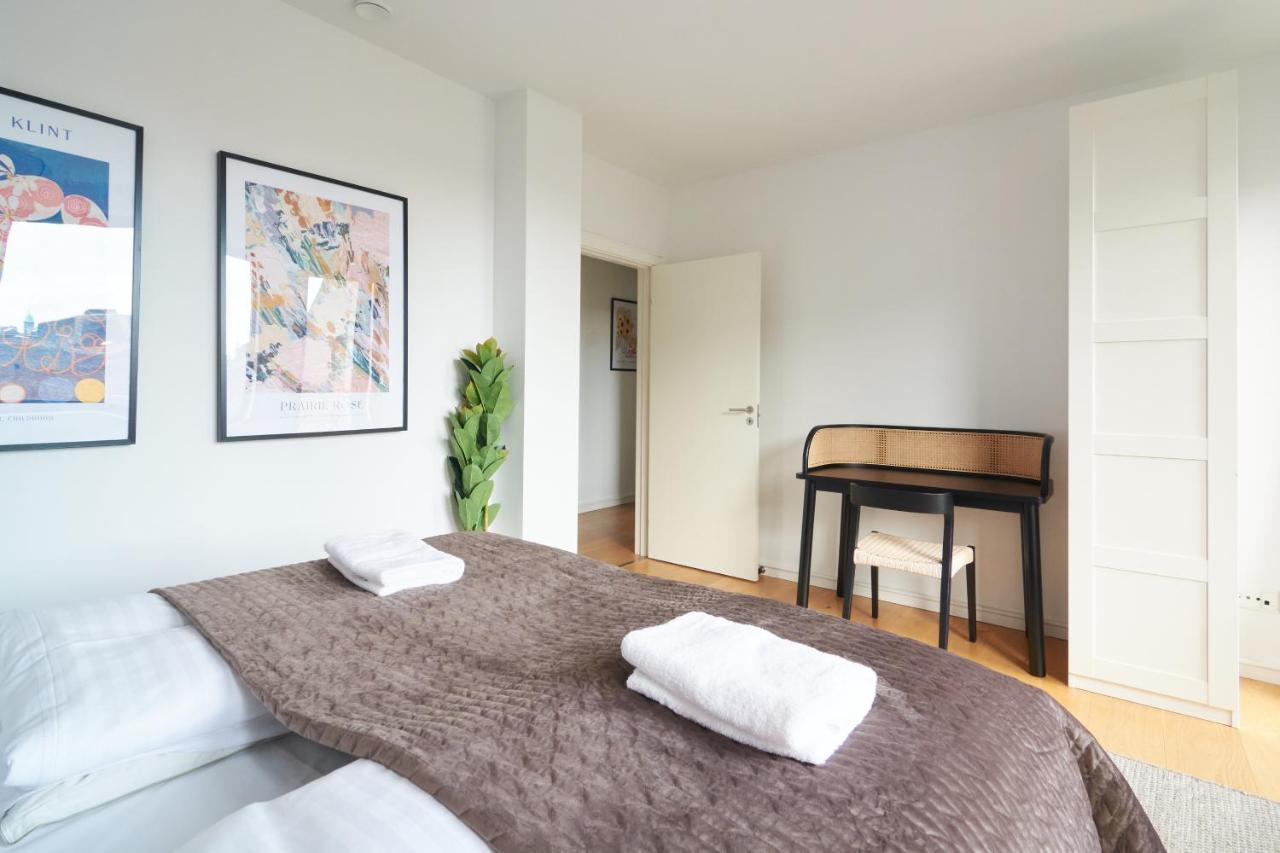 Stylish 2Br W Private Balcony In Cph City Centre Kopenhag Dış mekan fotoğraf